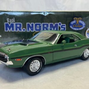 Dodge Challenger R/T Hemi 1970 Mr Norm’s Greenlight 1/18°