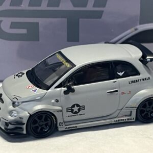 Fiat 595 Abarth LB-Works X Abas 2024 MiniGt 1/64°