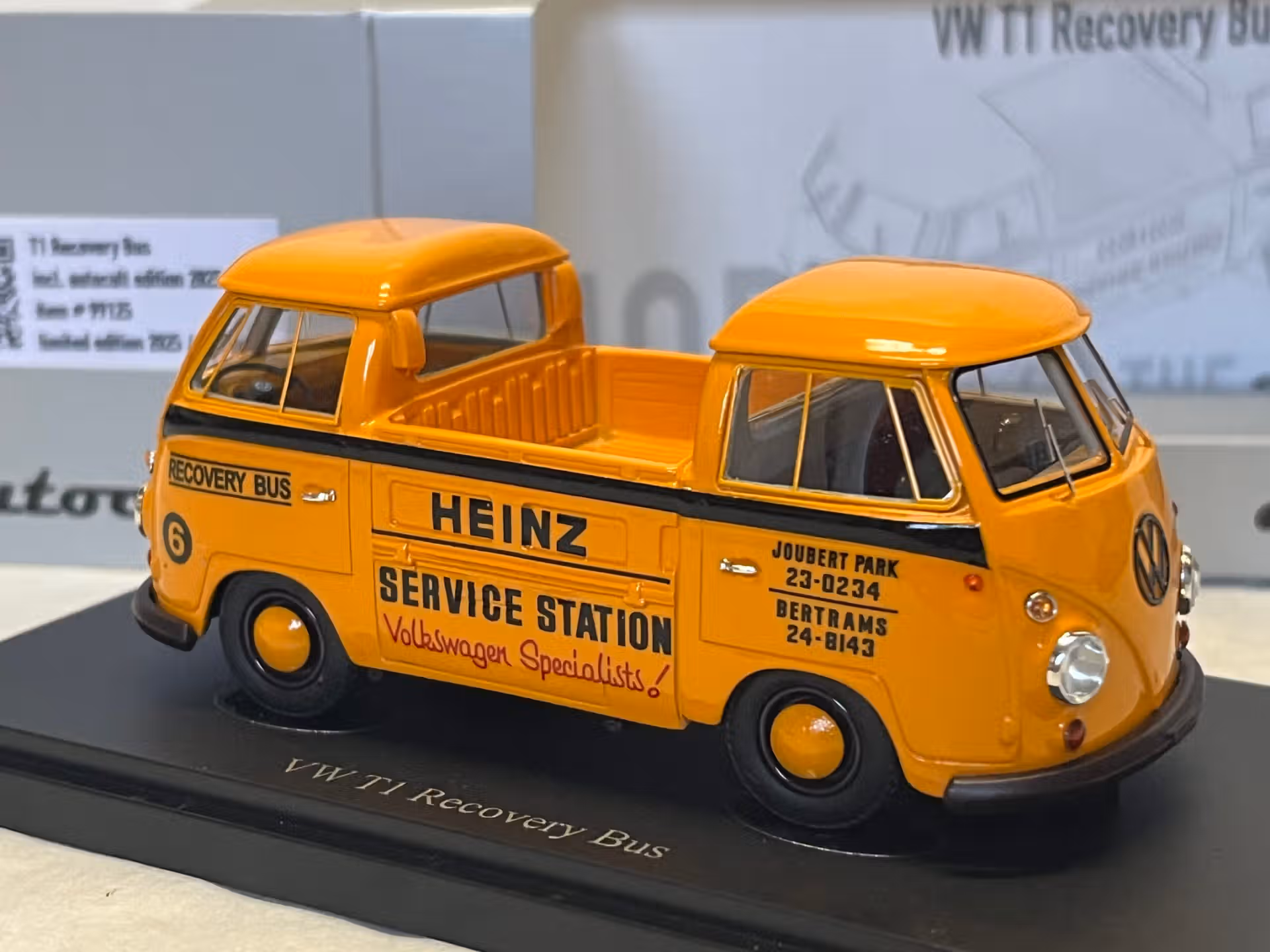 Volkswagen Combi T1 Heinz Bicéphale Autocult 1/43° – Image 3