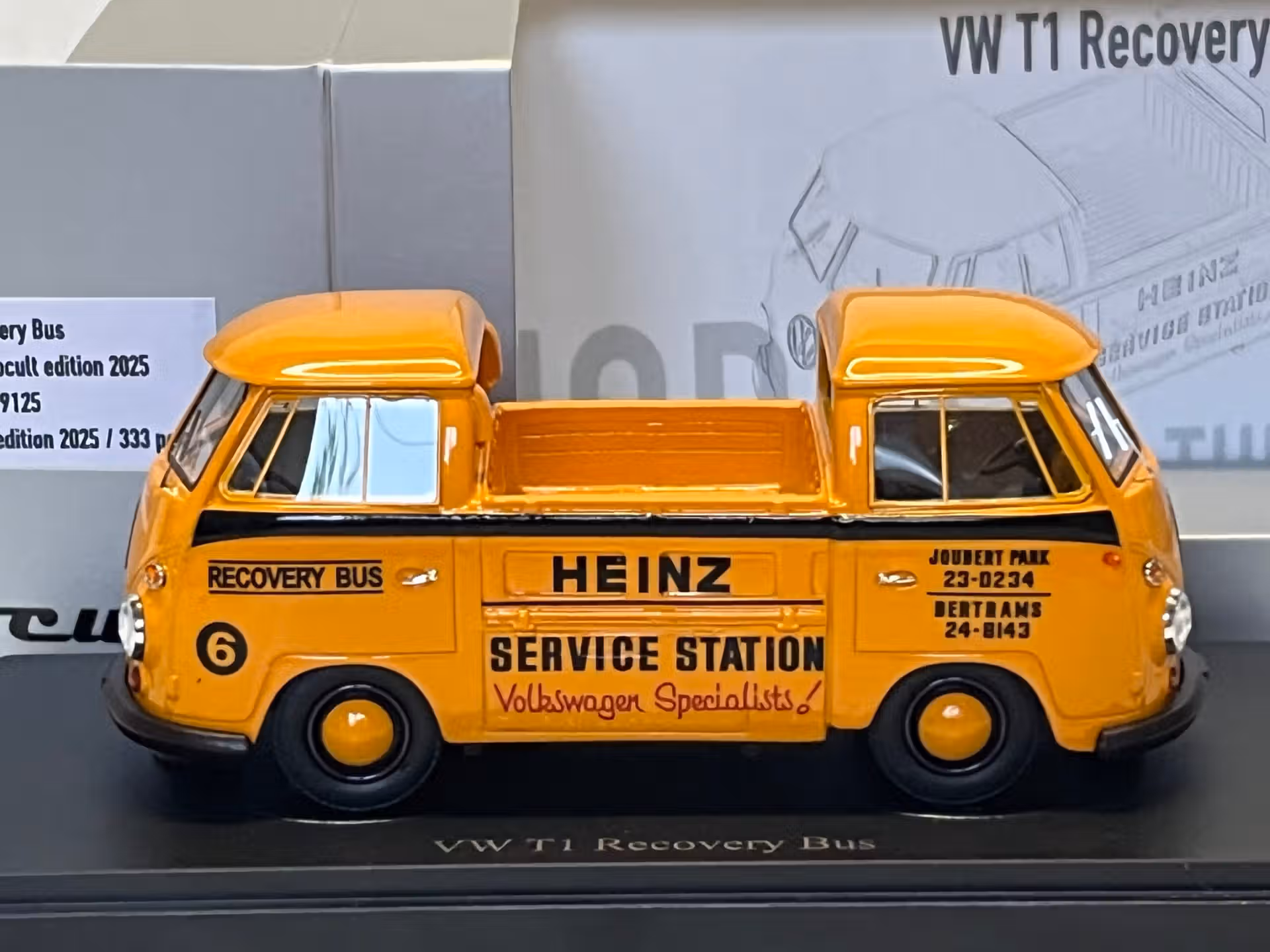 Volkswagen Combi T1 Heinz Bicéphale Autocult 1/43° – Image 2