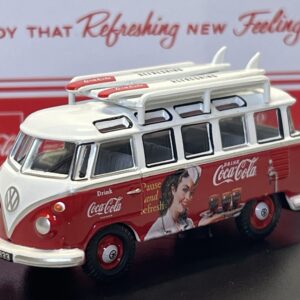 Volkswagen Combi T1 bus surf coca cola Oxford 1/76°
