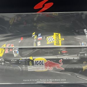 Alpine A110 Rallye du Mont Blanc Loeb Bardhall Spark 1/18