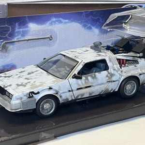 DeLorean - Retour vers le Futur Frosty Jada 1/24