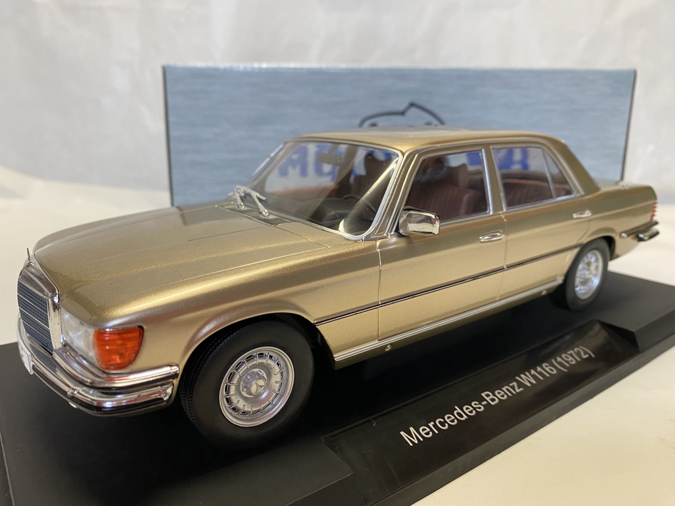 Mercedes Classe S (W116) 1972 MCG 1/18°