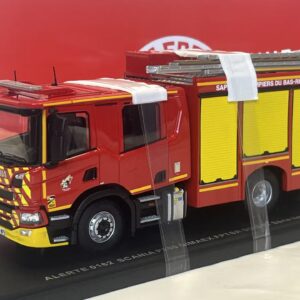 Camion Scania P280 GIMAEX FPTSRT Sides 67 pompiers Alerte 1/43°