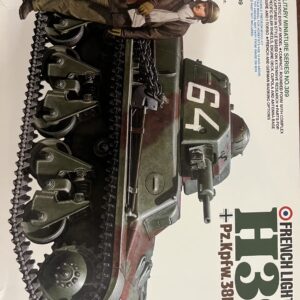 Maquette militaire tank H39 français Tamiya 1/35°
