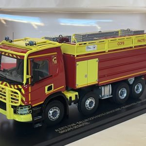 Camion Scania P450 CCFS 32T Gallin pacte capacitaire pompiers Alerte 1/43°