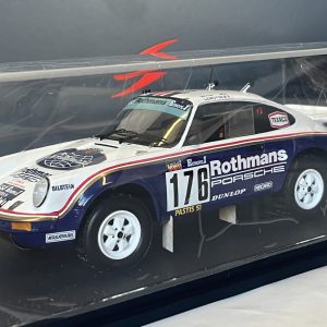 Porsche 911 953 Winner Paris Dakar 1984 1/18 Spark