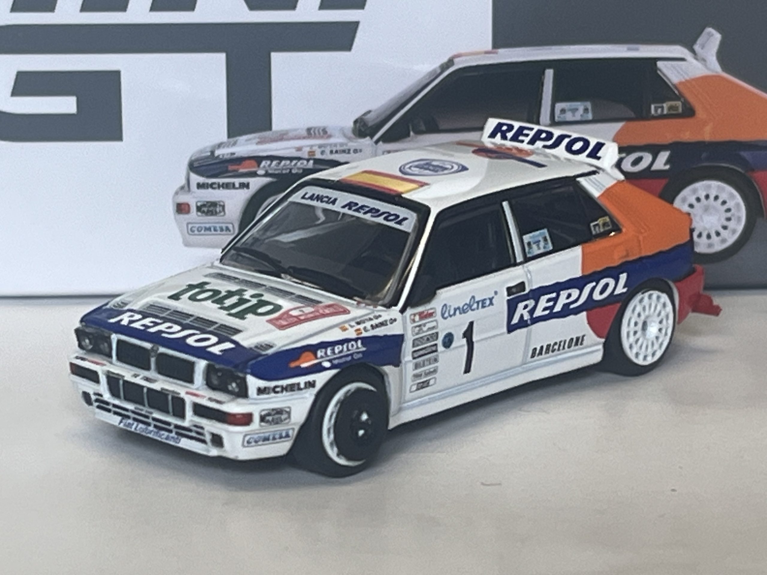 Lancia Delta intégrale Monte Carlo 1993 MiniGt 1/64°