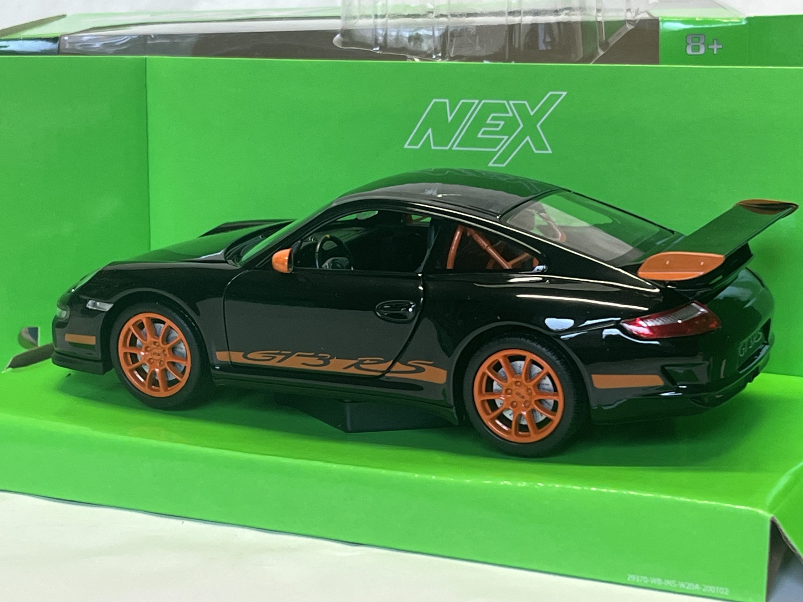 Porsche 911 GT3 RS noire Welly 1/24° – Image 2