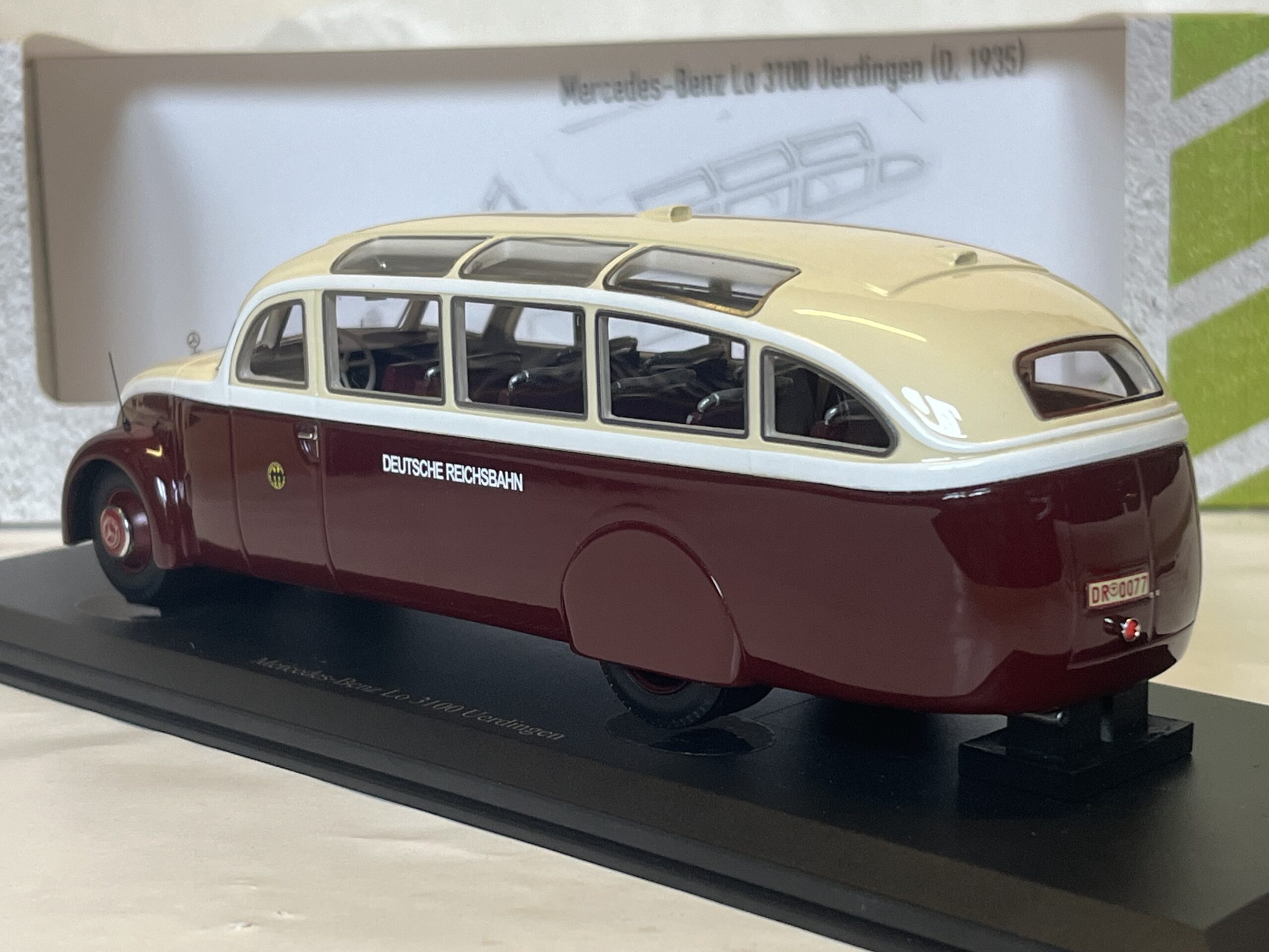 Mercedes Benz 3100 bus 1935 1/43° Autocult – Image 2