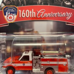 Ford F-350 Pompiers (Ville de New-York) 1987 - 160ème Anniversaire - 1/64° Greenlight