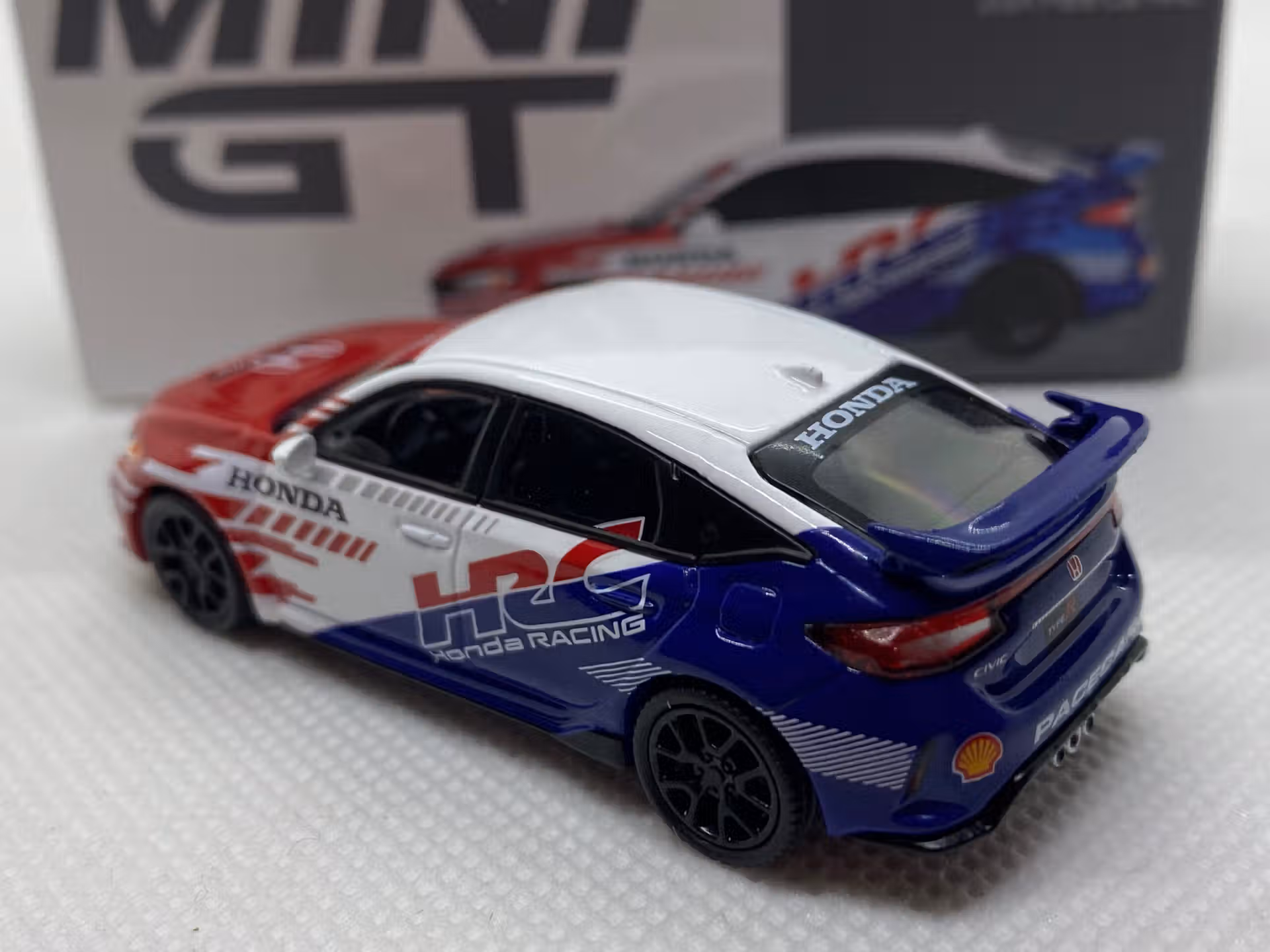 Honda civic type R 2024 - Pace Car HRC - 1/64° MiniGt – Image 2