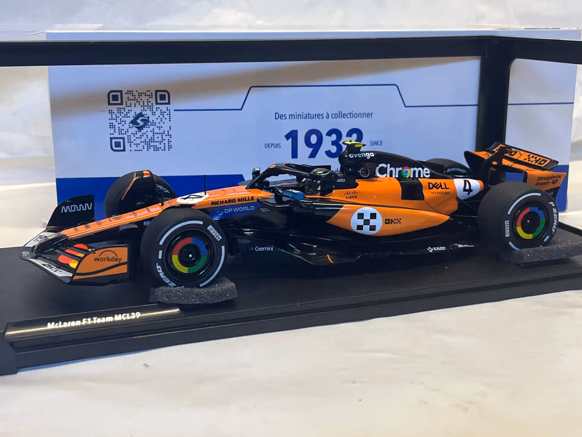 McLaren MCL39 F1 Norris Monaco 2025 Solido 1/18°