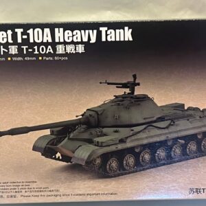 Maquette Char T-10A russe Trumpeter 1/72°