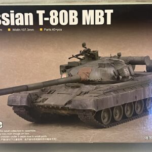 Maquette Char T-80B russe Trumpeter 1/72°