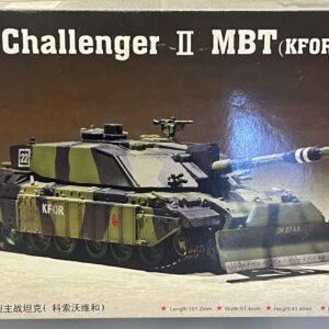 Maquette Char Challenger 2 MBT Kfor Trumpeter 1/72°