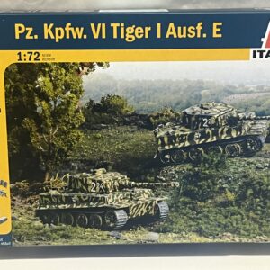 Maquette 2 Chars Tigre Italeri 1/72°