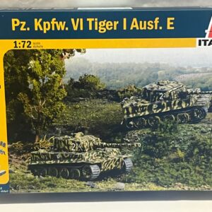 Maquette 2 Chars Tigre Italeri 1/72°