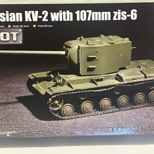 Maquette Char KV-2 russe Trumpeter 1/72°