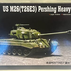 Maquette Char US M26 Perdhing Trumpeter 1/72°