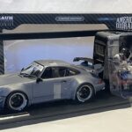 Porsche 911 RWB Rauh Welt avec figurine 2024 1/18° Solido