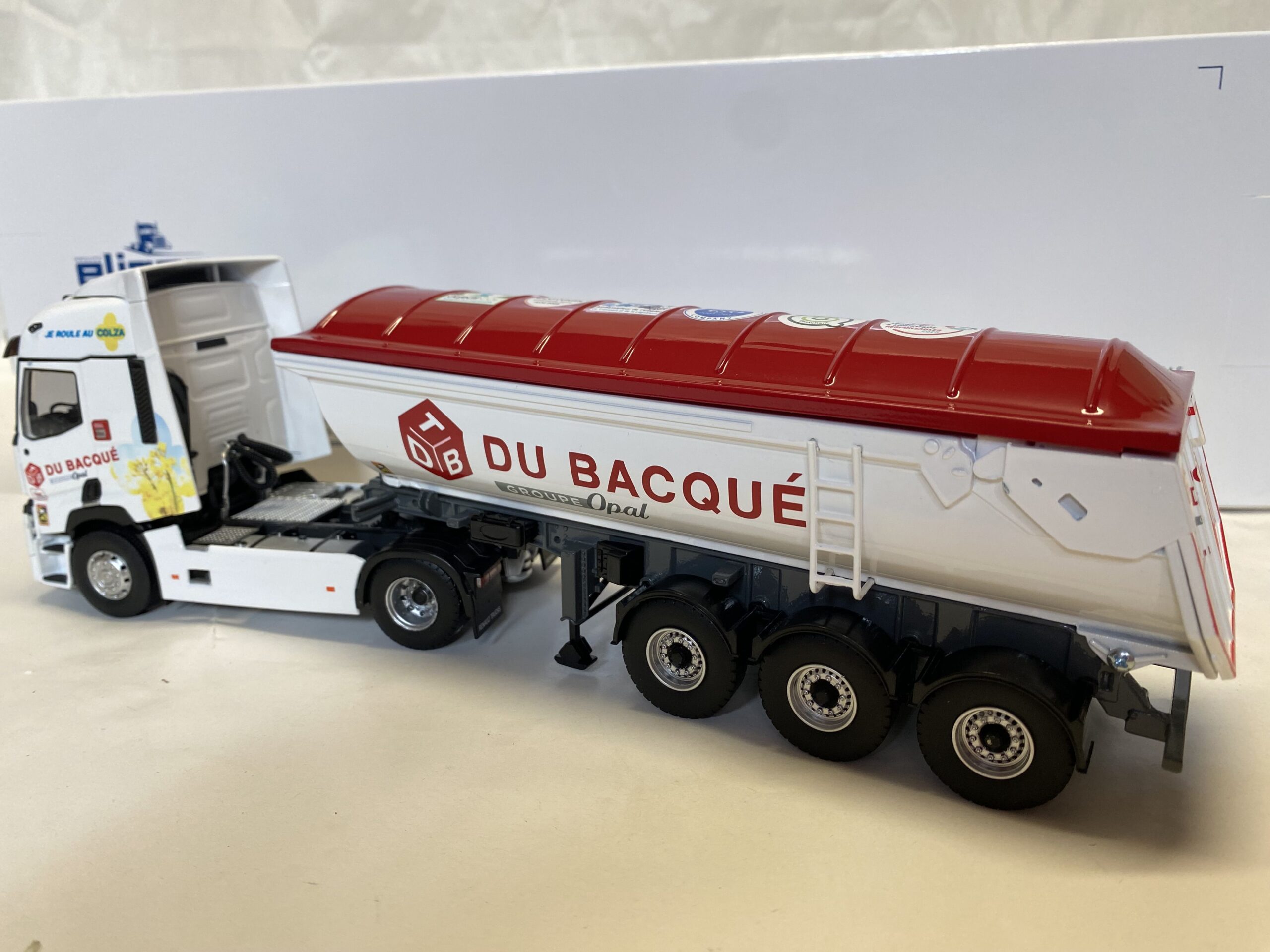 Renault T480 - benne / TP du Bacqué - Eligor 1/43° – Image 3