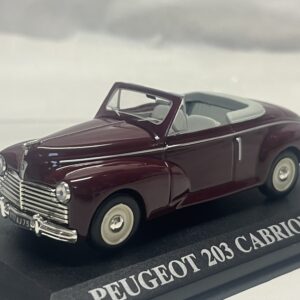Peugeot 203 cabriolet 1/43°