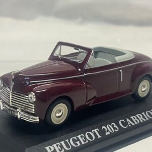 Peugeot 203 cabriolet 1/43°