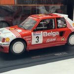 Peugeot 205 T16 Darniche Ypres 1985 Belga Ixo 1/18