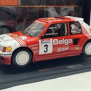 Peugeot 205 T16 Darniche Ypres 1985 Belga Ixo 1/18