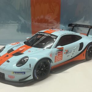 Porsche 911 991 RSR Gulf Le Mans 2018 1/12° Ixo