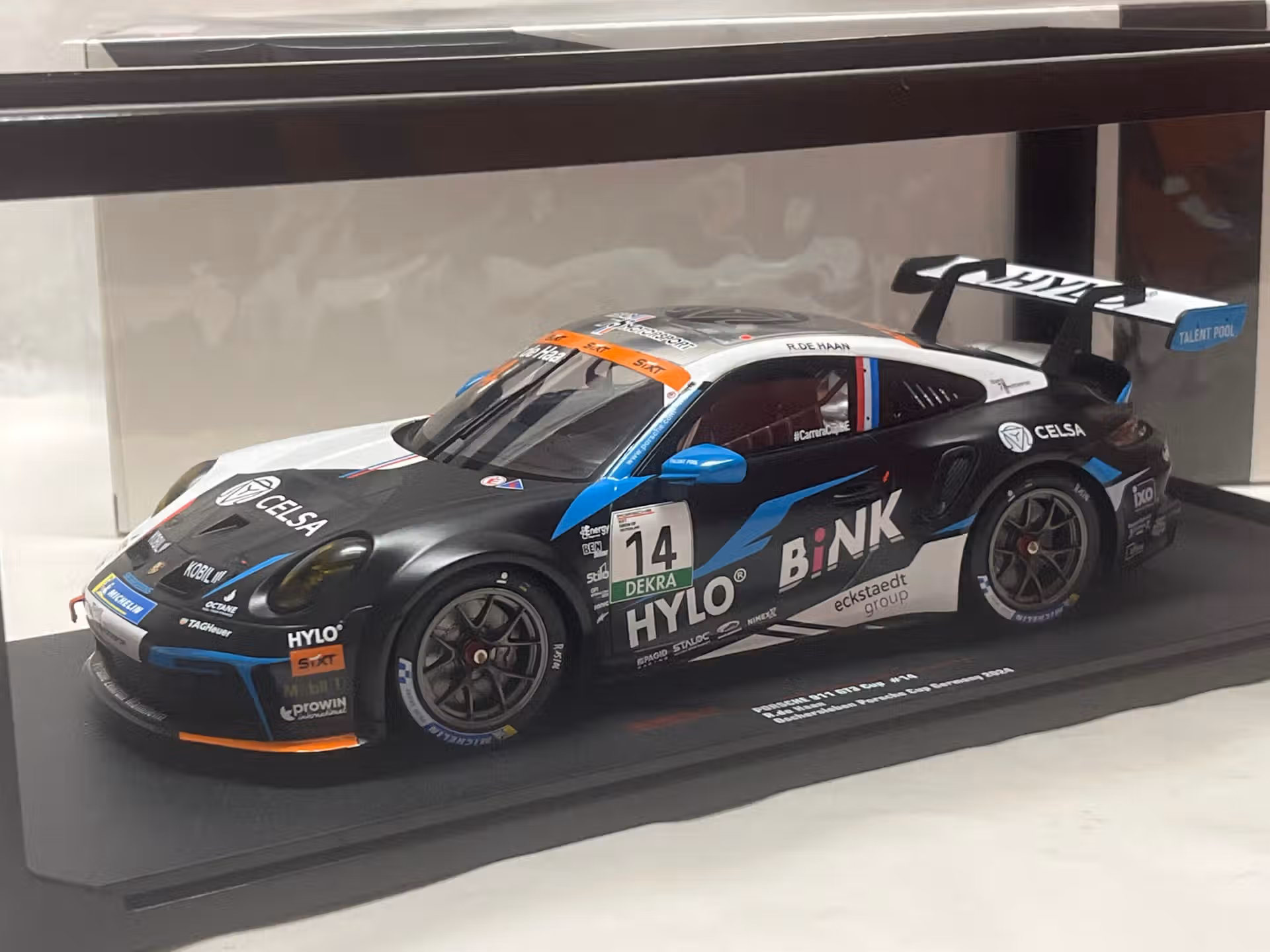 Porsche 911 992 Gt3 cup De Haan 2024 Ixo 1/18°