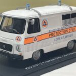 Peugeot J7 protection civile Eligor 1/43°