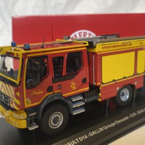 Camion Renault D14 Gallin CCR Pompiers - 28 Eure-et-Loire - Alerte 1/43°