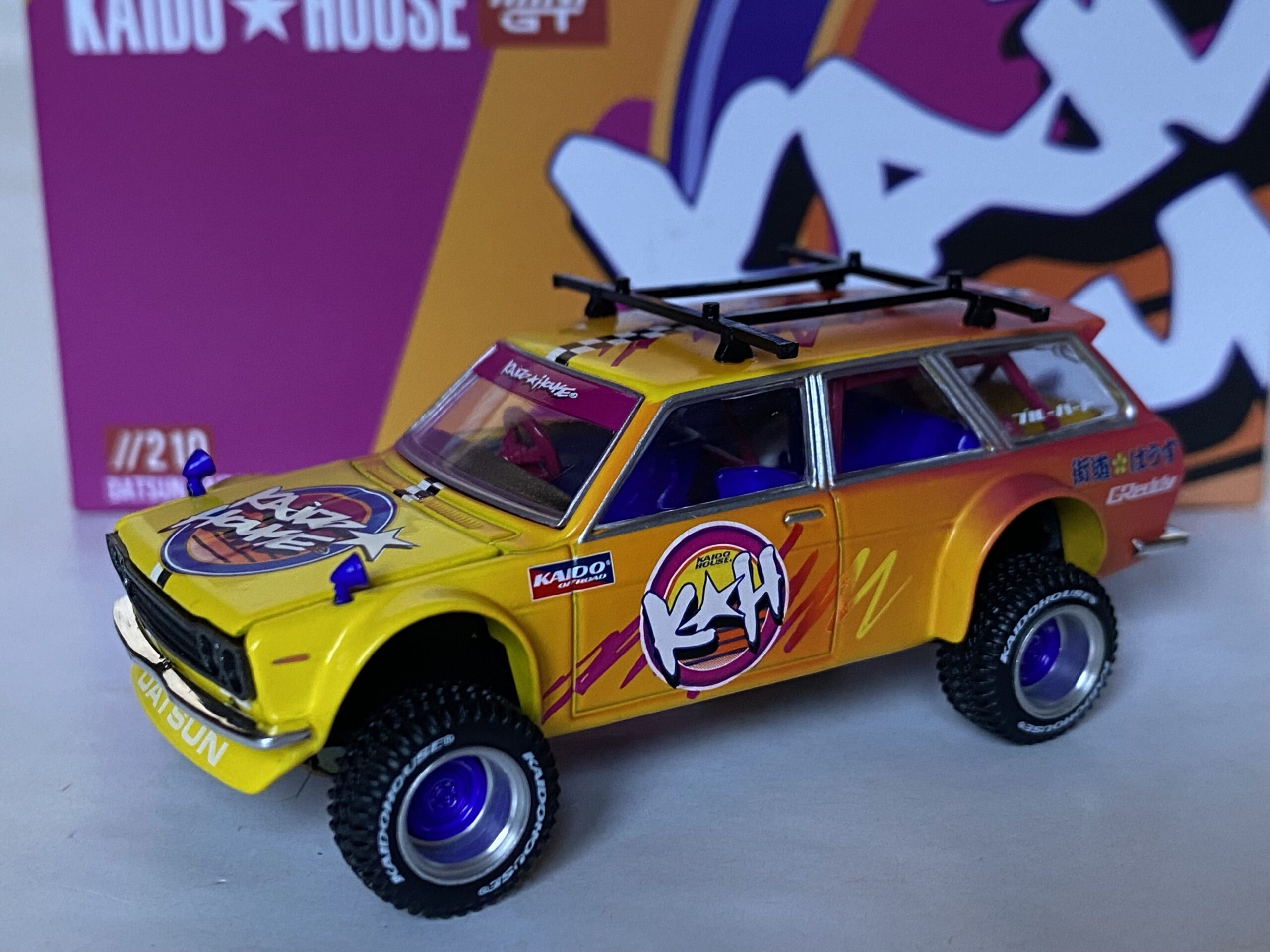 Datsun 510 Wagon 4x4 1969 - Kaido House 1/64°