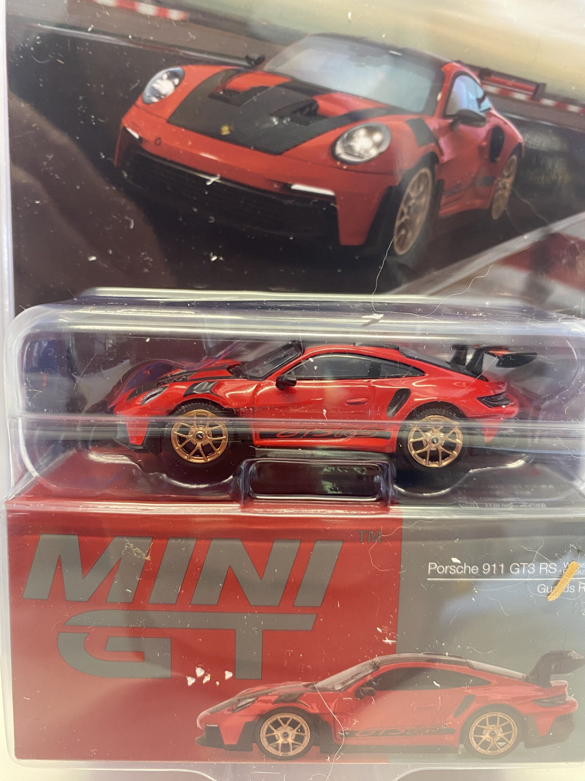 Porsche 911 (992) GT3 RS 2022 MiniGt 1/64°