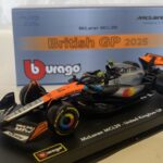 McLaren F1 MCL39 Norris Grande Bretagne 2025 Burago 1/43