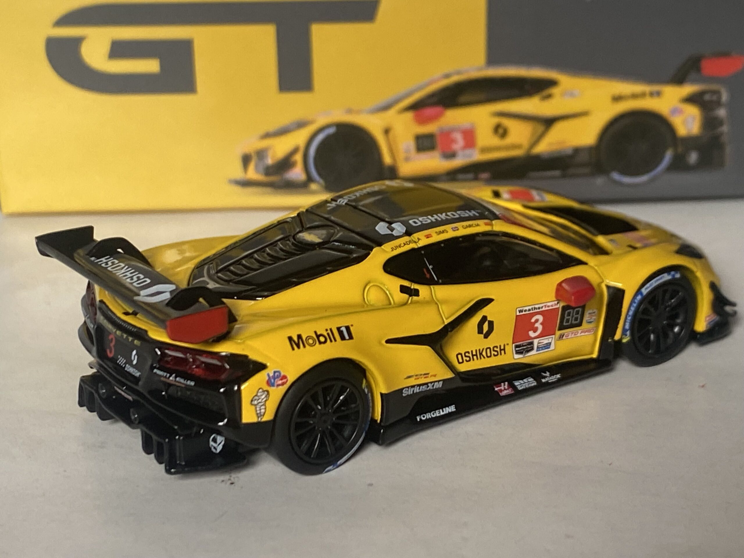 Chevrolet Corvette Z06 GT3 R - N°3 24h Daytona 2025 - 1/64° MiniGt – Image 2