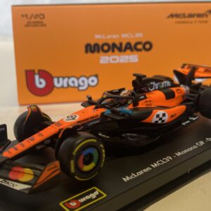 McLaren F1 MCL39 Piastri Monaco 2025 Burago 1/43