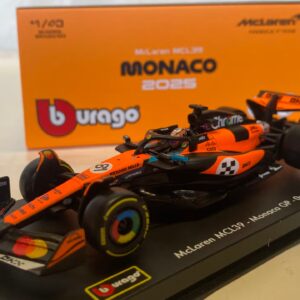 McLaren F1 MCL39 Piastri Monaco 2025 Burago 1/43