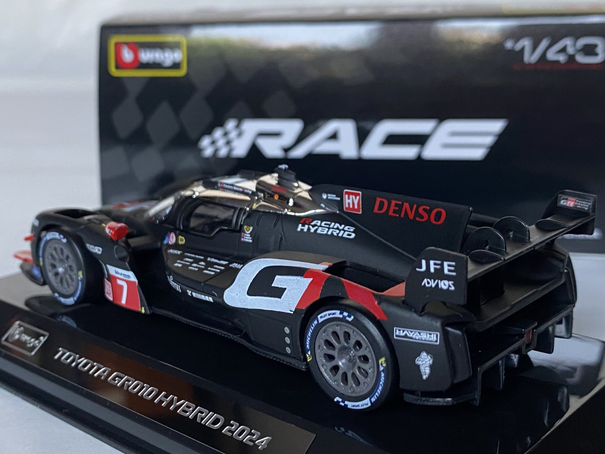 Toyota GR010 hybrid Le Mans 2024 Burago 1/43° – Image 2
