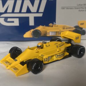 Lotus 99T N°12 Senna GP Monaco 1987 MiniGt 1/64°