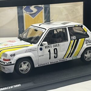 Renault 5 GT Turbo Oreille Monté Carlo Solido 1/18°