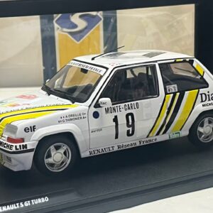 Renault 5 GT Turbo Oreille Monté Carlo Solido 1/18°