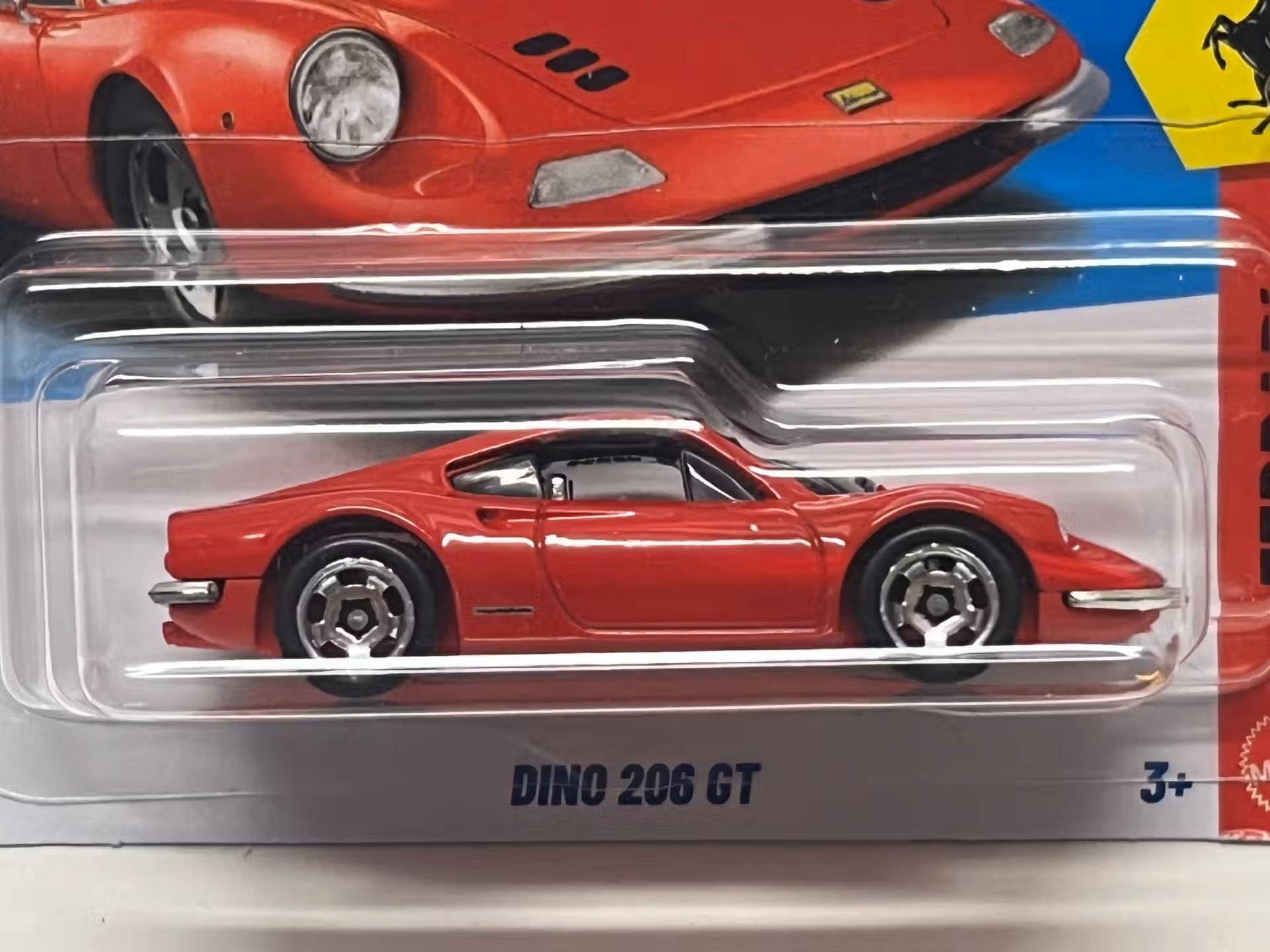 Ferrari Dino 206 GT Hotwheels 1/64°