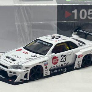 Nissan SKyline R34 Super Silhouette  MiniGt 1/64°