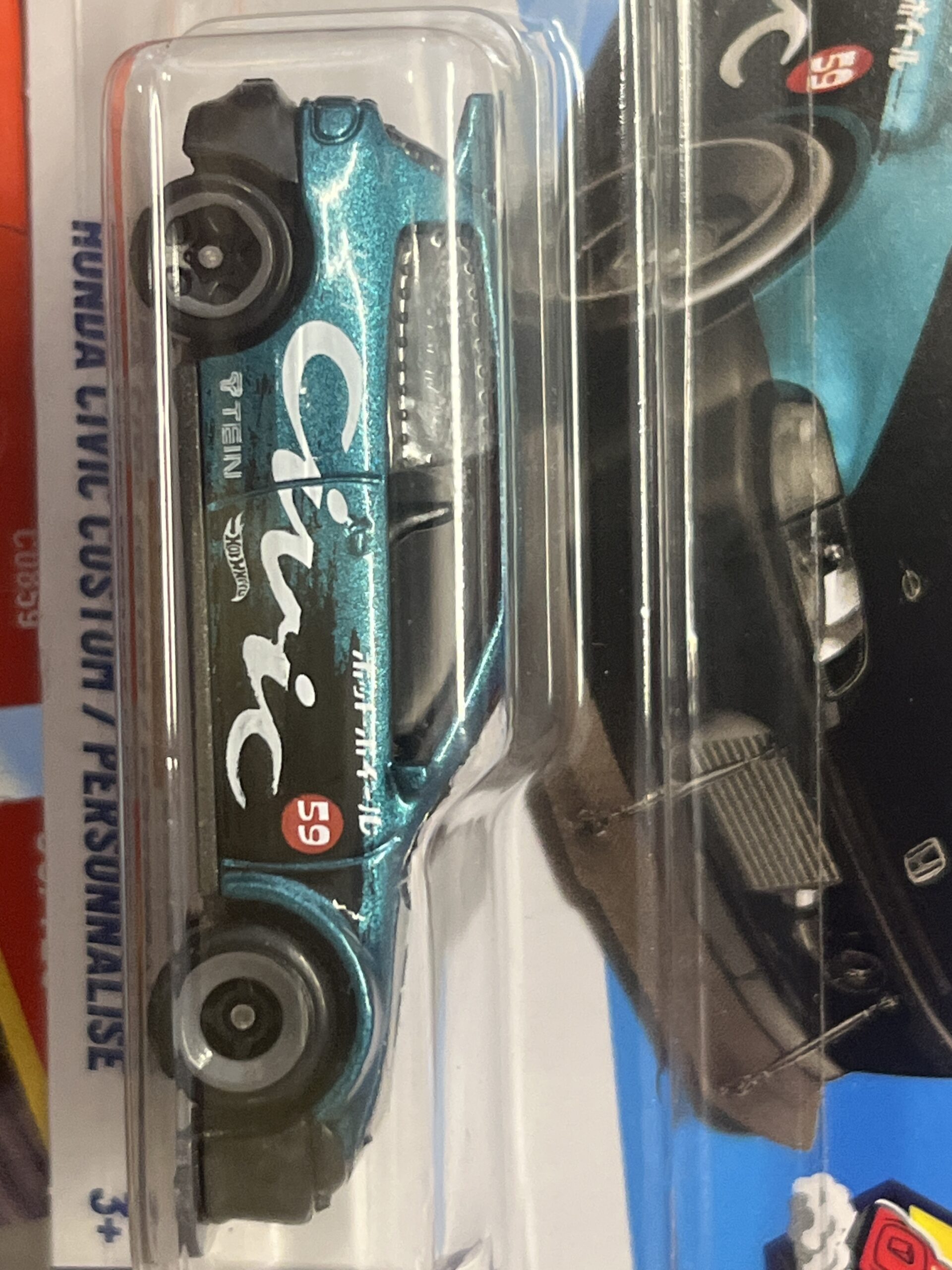 Honda Civic Hotwheels 1/64°