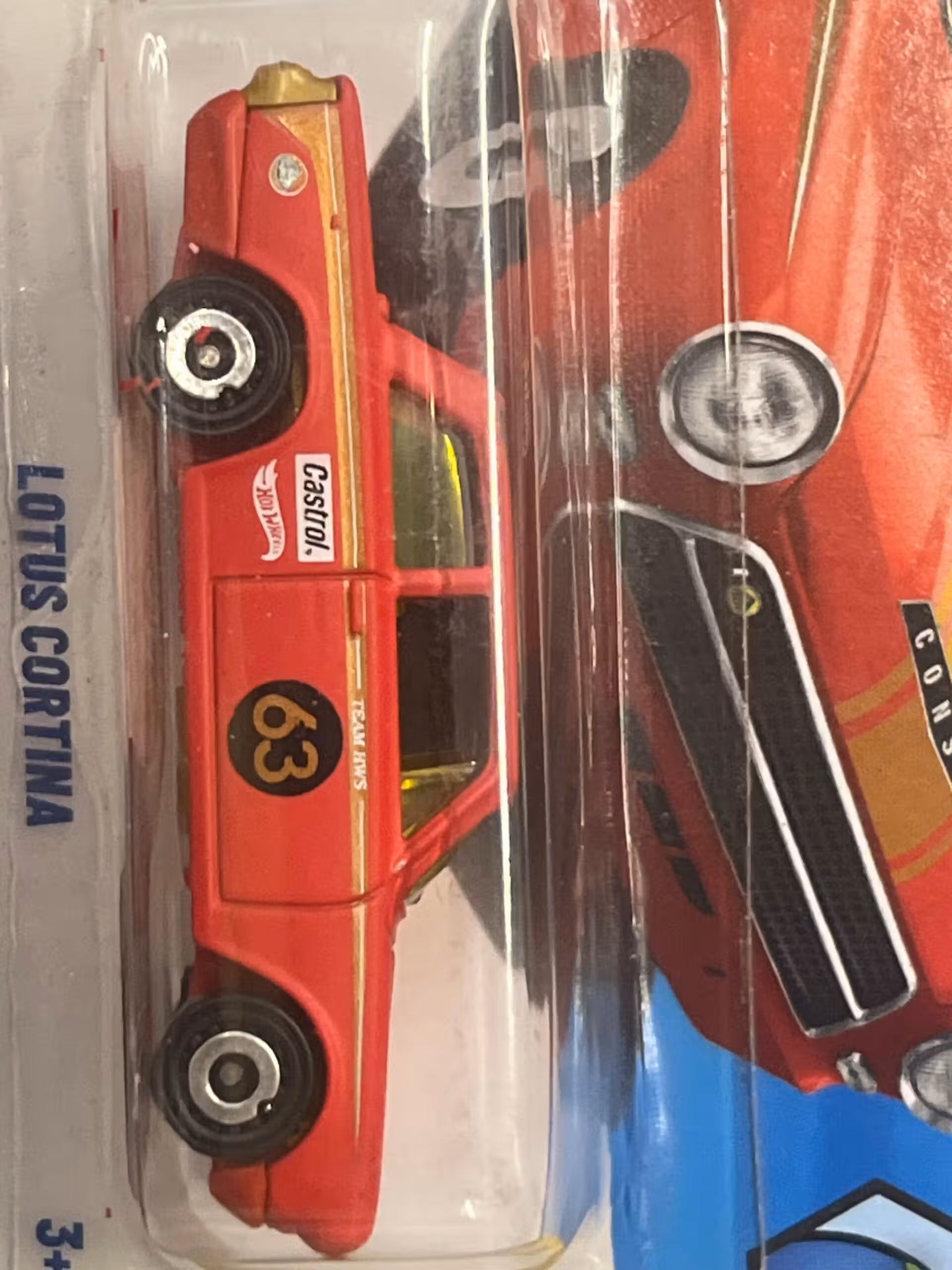 Ford Lotus Cortina Hotwheels 1/64°