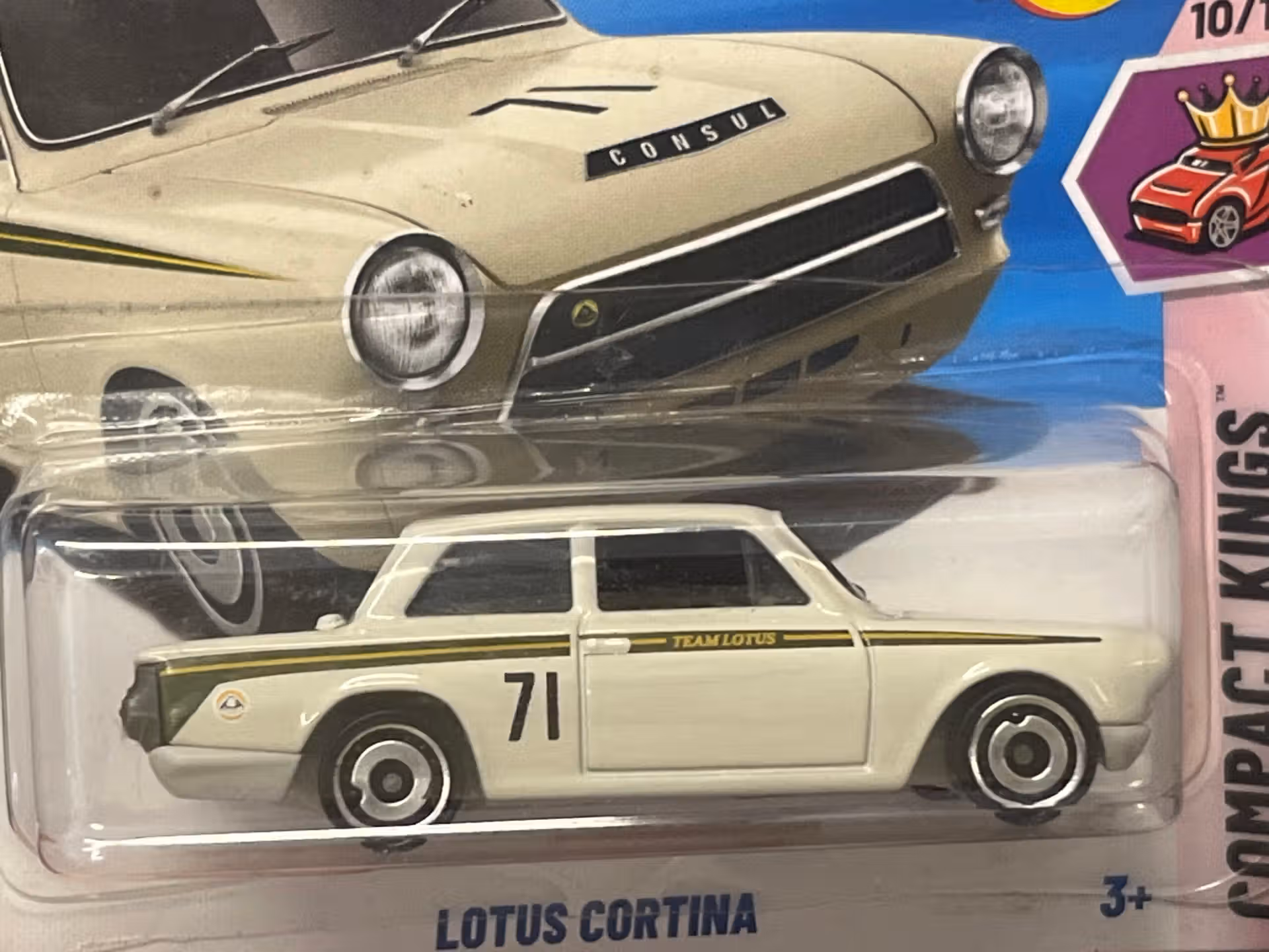 Ford Lotus Cortina Hotwheels 1/64°